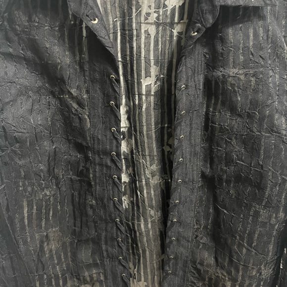 Blue Ice Vintage Sheer Lace Cover - Picture 5 of 6